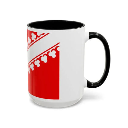 Flag of Bas Rhin France 2 - Accent Coffee Mug - Go Mug Yourself