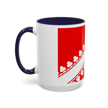 Flag of Bas Rhin France 2 - Accent Coffee Mug - Go Mug Yourself
