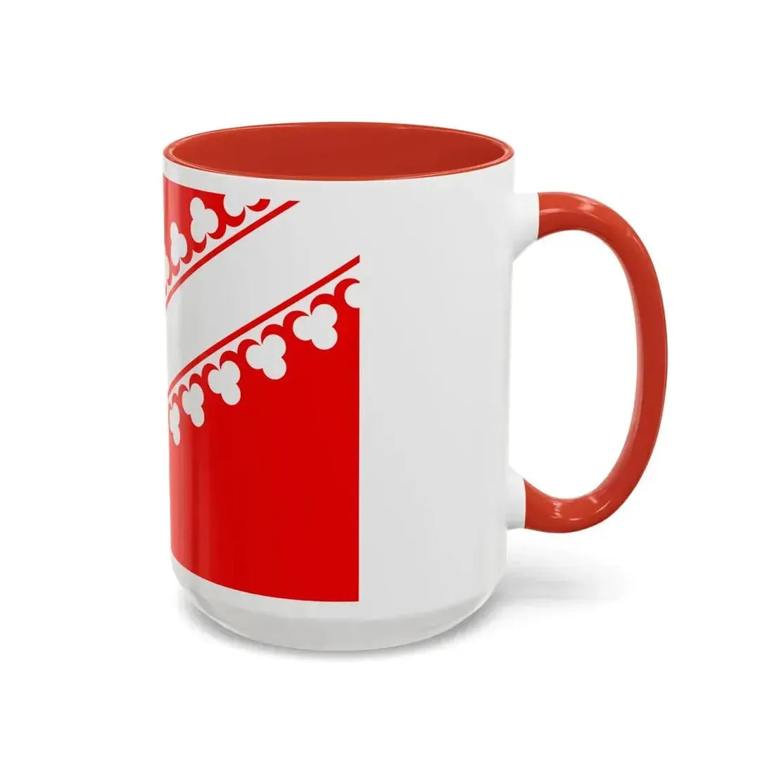 Flag of Bas Rhin France 2 - Accent Coffee Mug - Go Mug Yourself