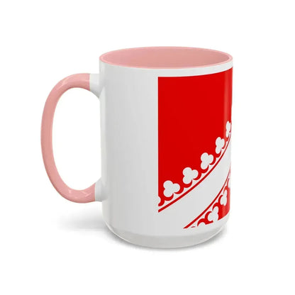 Flag of Bas Rhin France 2 - Accent Coffee Mug - Go Mug Yourself