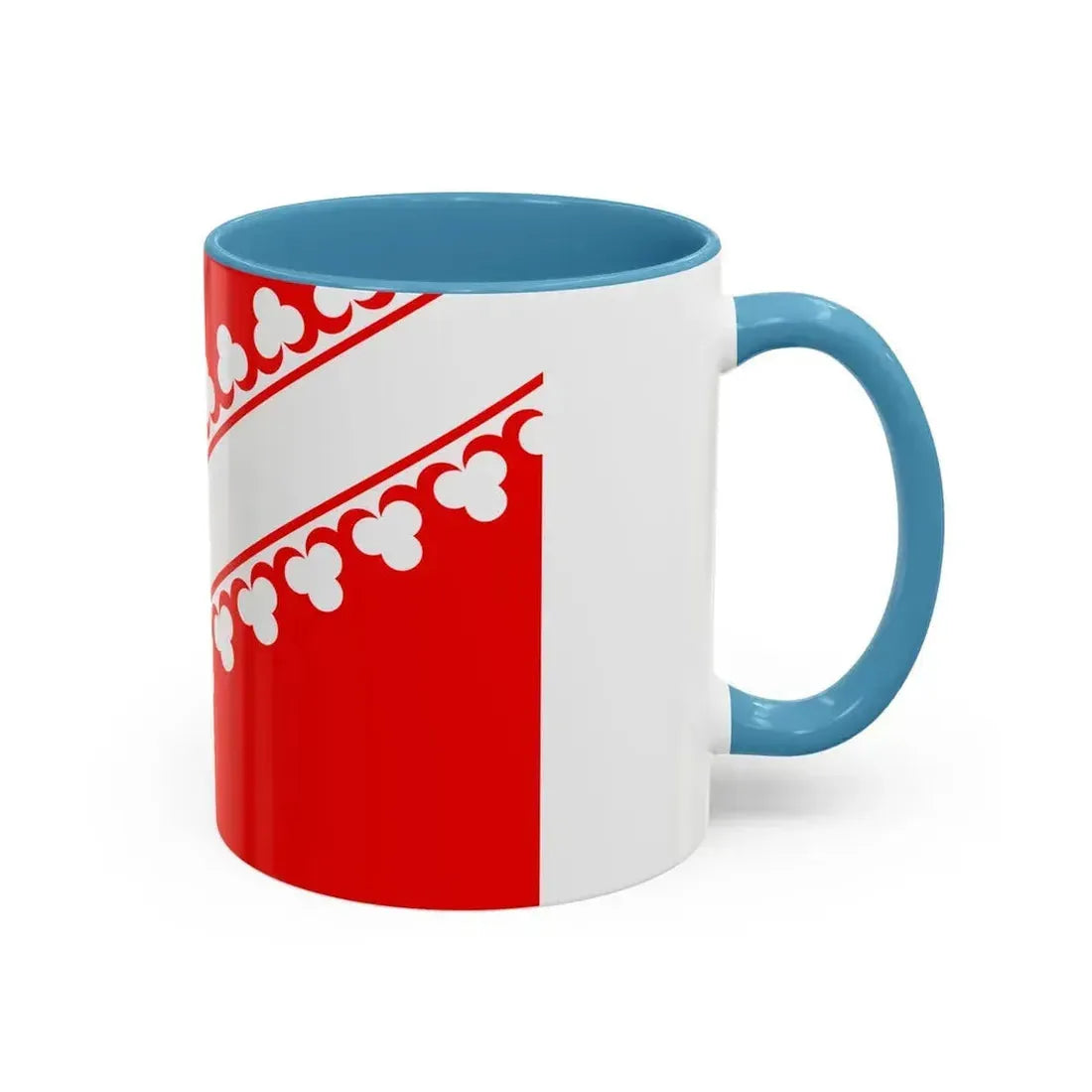 Flag of Bas Rhin France 2 - Accent Coffee Mug - Go Mug Yourself