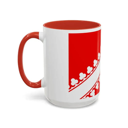 Flag of Bas Rhin France 2 - Accent Coffee Mug - Go Mug Yourself