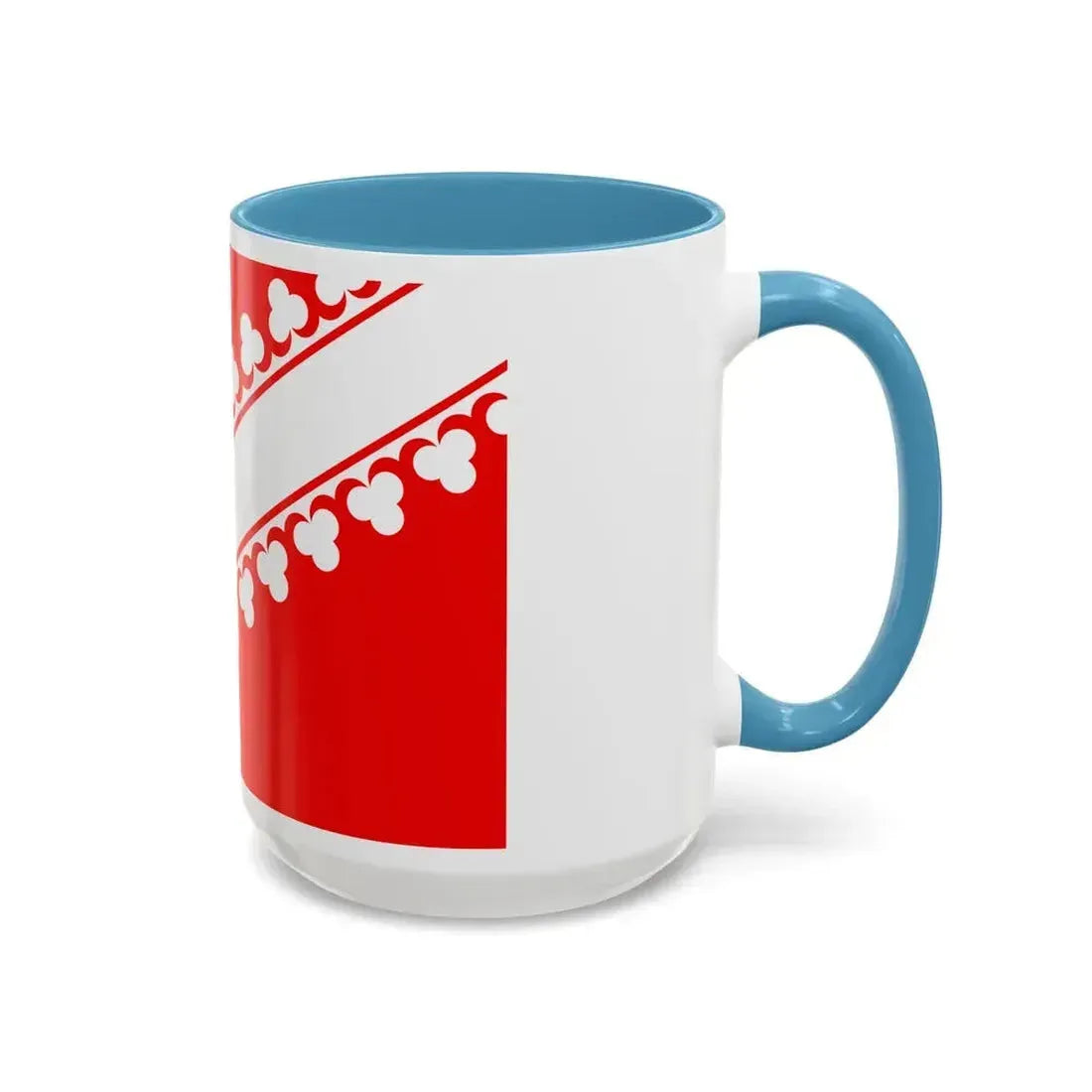 Flag of Bas Rhin France 2 - Accent Coffee Mug - Go Mug Yourself