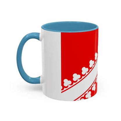 Flag of Bas Rhin France 2 - Accent Coffee Mug - Go Mug Yourself