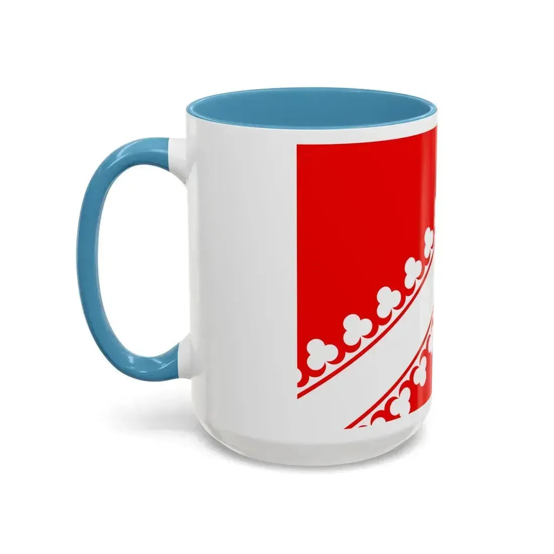 Flag of Bas Rhin France 2 - Accent Coffee Mug - Go Mug Yourself