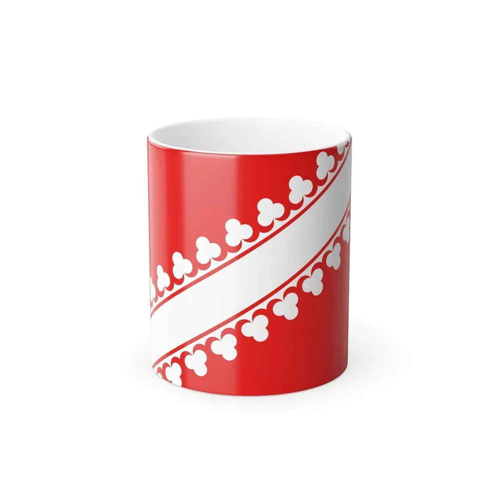 Flag of Bas Rhin France 2 - Color Changing Coffee Mug 11oz - Go Mug Yourself