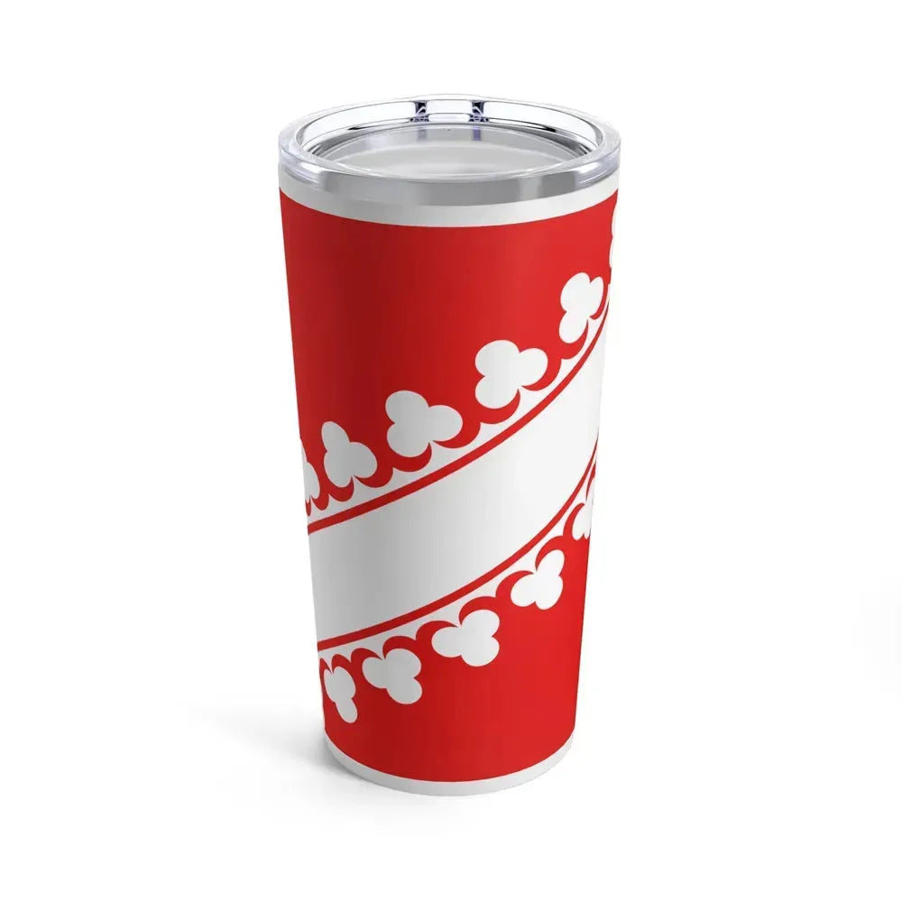 Flag of Bas Rhin France 2 - Tumbler 20oz 20oz - Go Mug Yourself