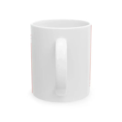 Flag of Bas Rhin France 2 - White Coffee Mug - Go Mug Yourself