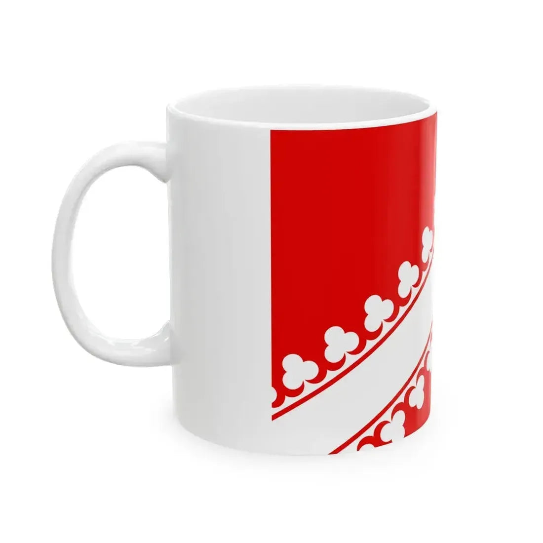 Flag of Bas Rhin France 2 - White Coffee Mug - Go Mug Yourself