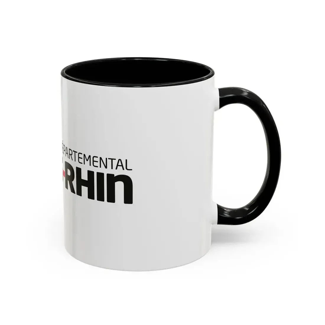 Flag of Bas Rhin France - Accent Coffee Mug - Go Mug Yourself