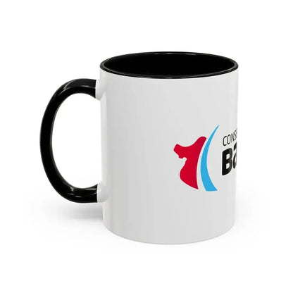 Flag of Bas Rhin France - Accent Coffee Mug - Go Mug Yourself