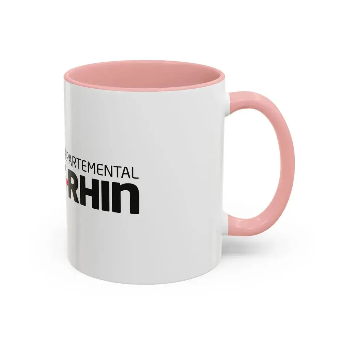 Flag of Bas Rhin France - Accent Coffee Mug - Go Mug Yourself
