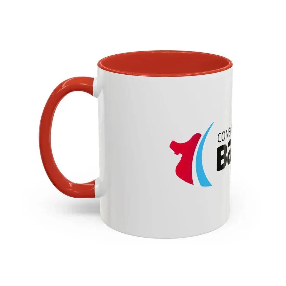 Flag of Bas Rhin France - Accent Coffee Mug - Go Mug Yourself