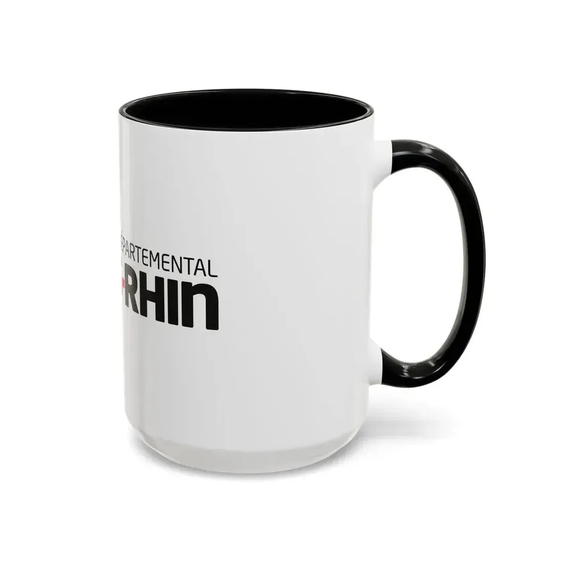 Flag of Bas Rhin France - Accent Coffee Mug - Go Mug Yourself