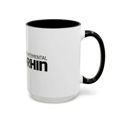 Flag of Bas Rhin France - Accent Coffee Mug - Go Mug Yourself