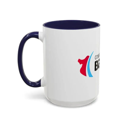 Flag of Bas Rhin France - Accent Coffee Mug - Go Mug Yourself