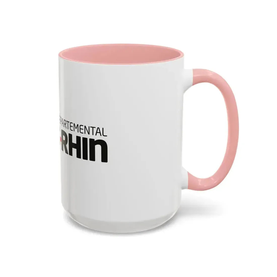 Flag of Bas Rhin France - Accent Coffee Mug - Go Mug Yourself