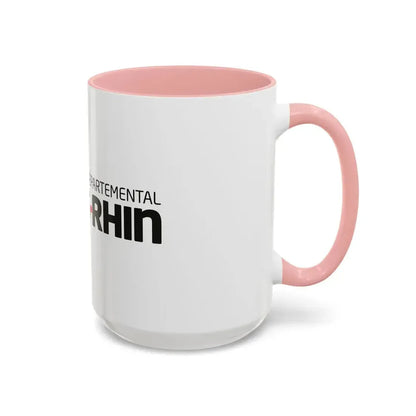 Flag of Bas Rhin France - Accent Coffee Mug - Go Mug Yourself