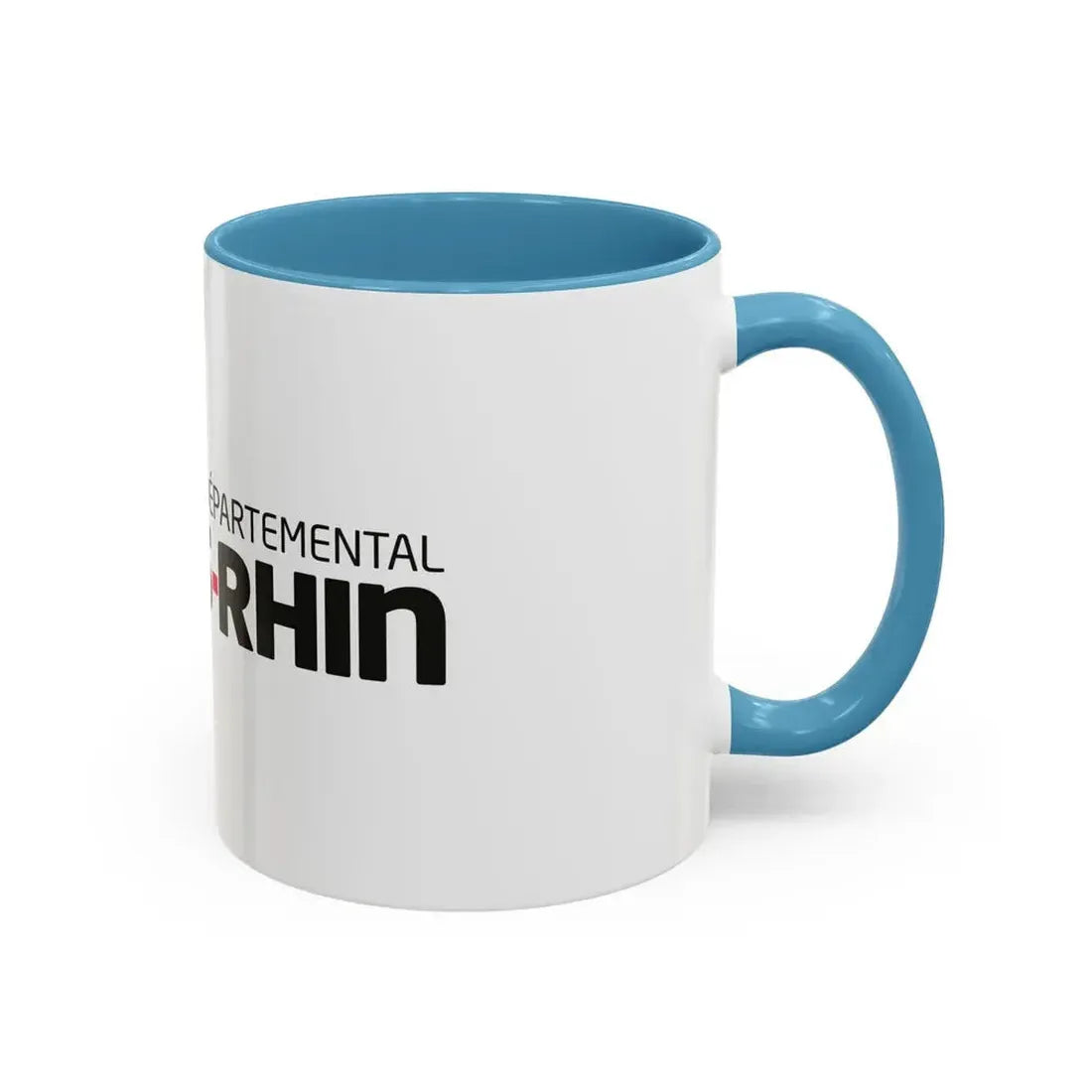 Flag of Bas Rhin France - Accent Coffee Mug - Go Mug Yourself