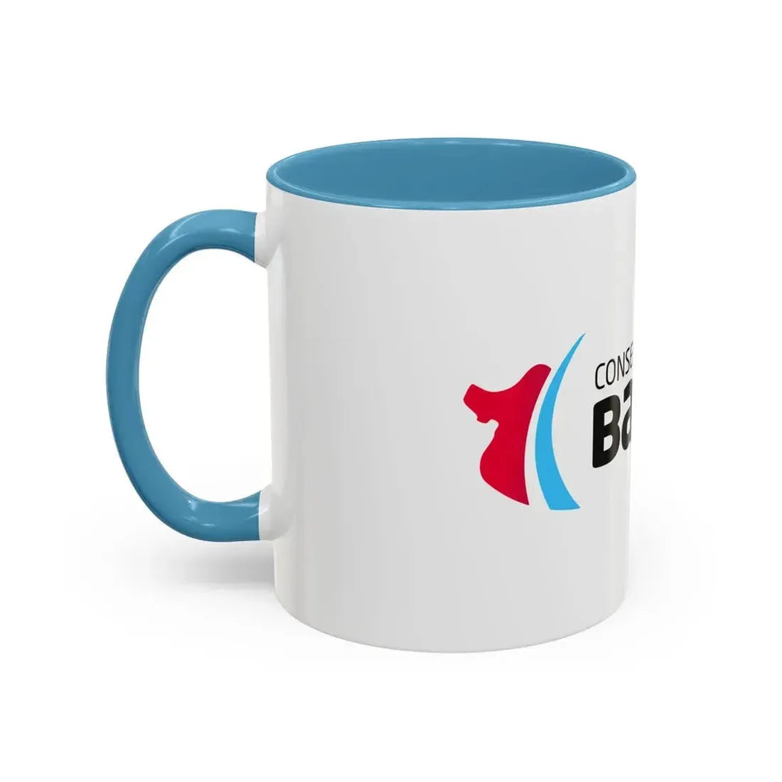 Flag of Bas Rhin France - Accent Coffee Mug - Go Mug Yourself