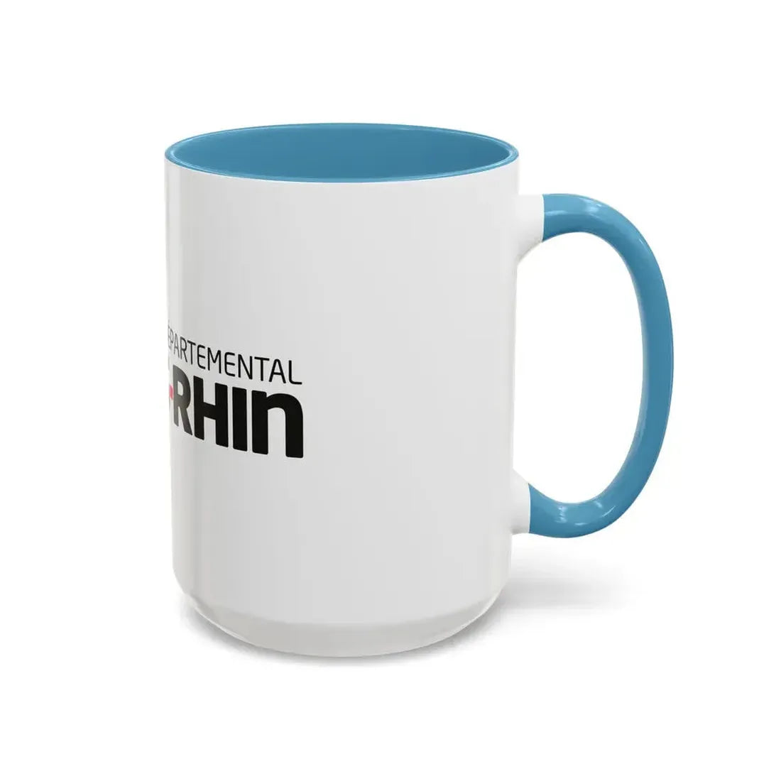 Flag of Bas Rhin France - Accent Coffee Mug - Go Mug Yourself