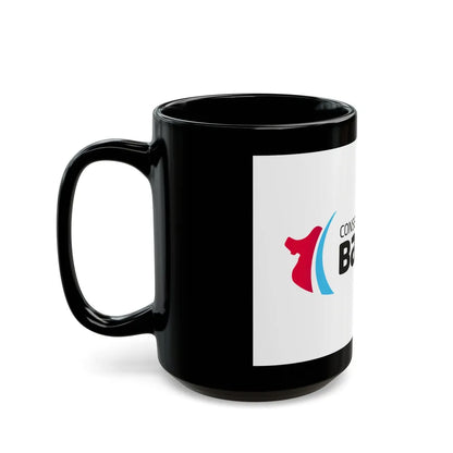 Flag of Bas Rhin France - Black Coffee Mug-Go Mug Yourself