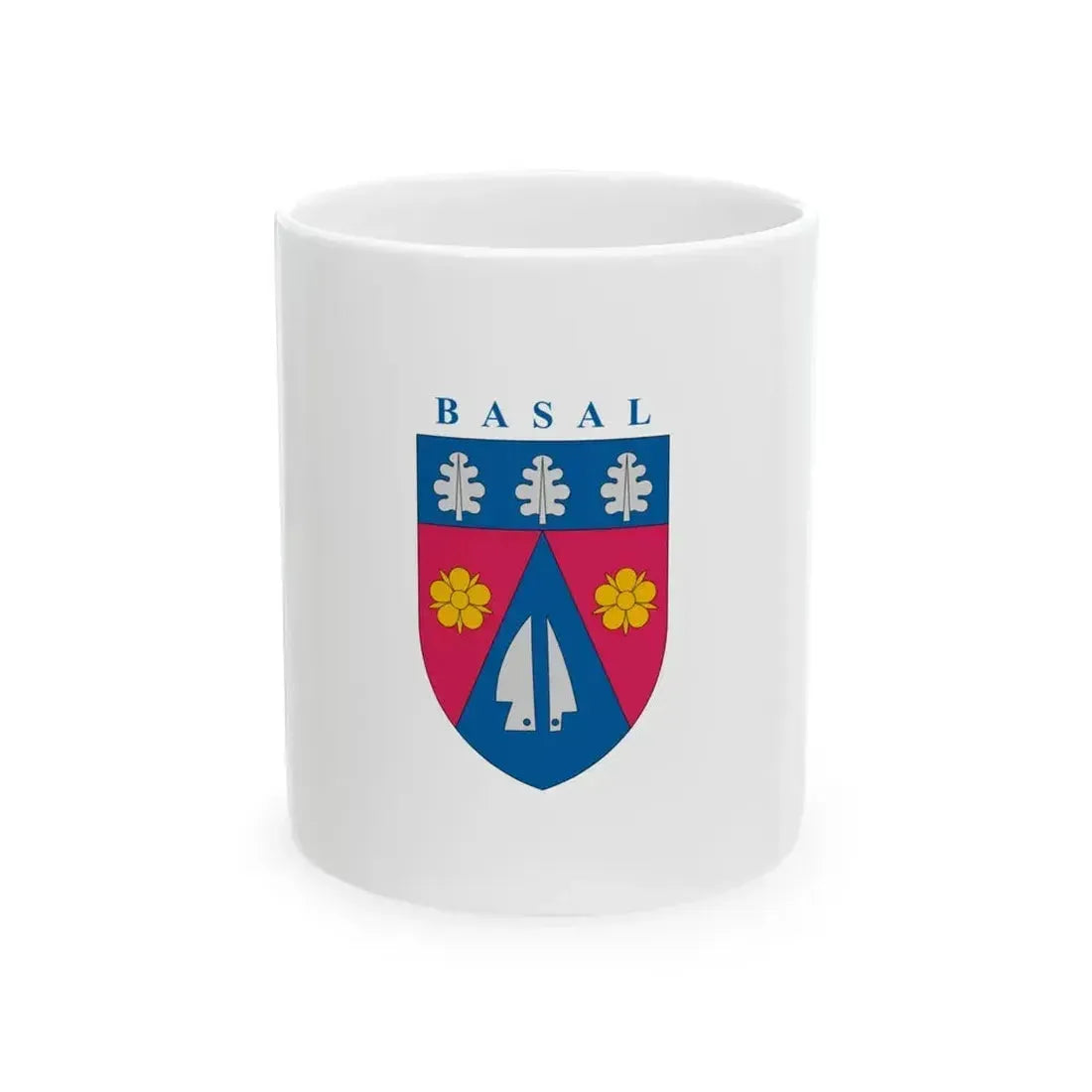Flag of Basal Hungary (Hungary) White Coffee Mug 11oz - Go Mug Yourself