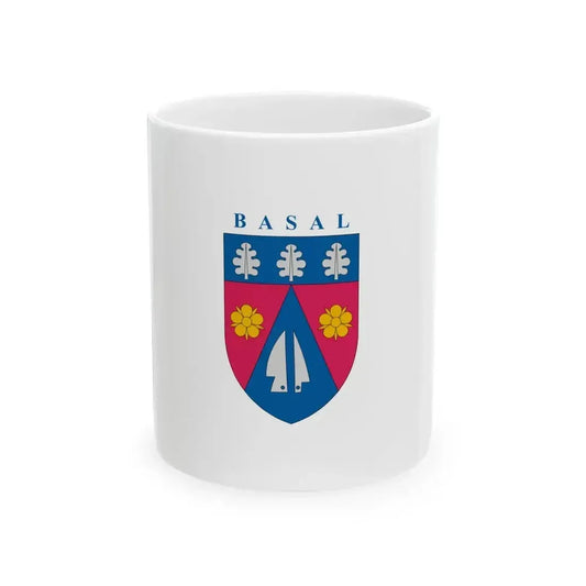 Flag of Basal Hungary (Hungary) White Coffee Mug 11oz - Go Mug Yourself