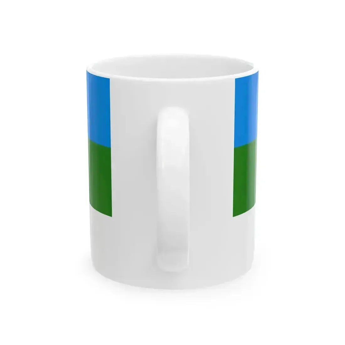 Flag of Bashkortostan 1918 (Russia) White Coffee Mug - Go Mug Yourself