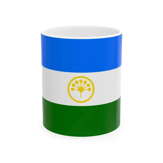 Flag of Bashkortostan (Russia) White Coffee Mug 11oz - Go Mug Yourself