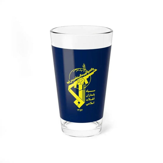 Flag of Basij (Iran) Pint Glass 16oz 16oz - Go Mug Yourself