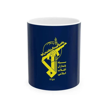 Flag of Basij (Iran) White Coffee Mug 11oz - Go Mug Yourself