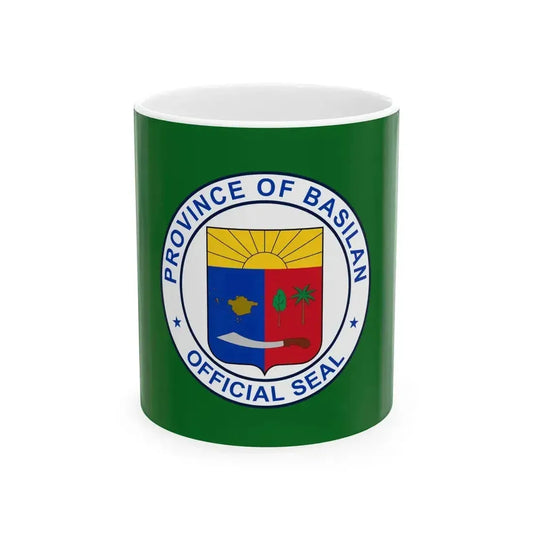 Flag of Basilan (Philippines) White Coffee Mug 11oz - Go Mug Yourself