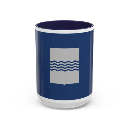 Flag of Basilicata Italy - Accent Coffee Mug 15oz Navy - Go Mug Yourself