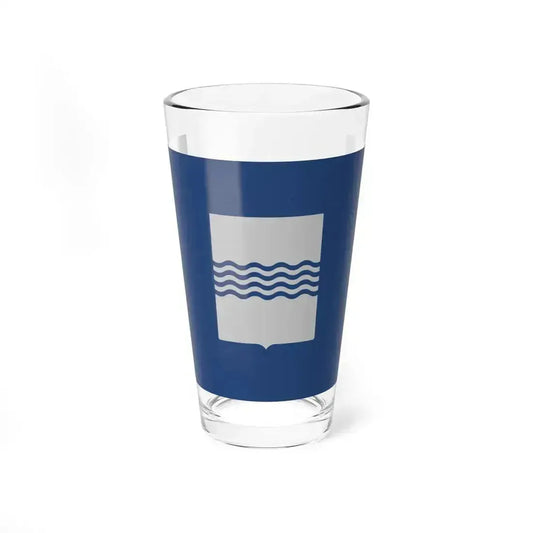 Flag of Basilicata Italy - Pint Glass 16oz 16oz - Go Mug Yourself