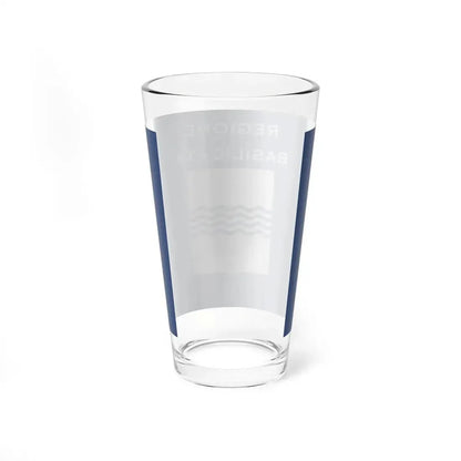 Flag of Basilicata Unofficial variant (Italy) Pint Glass 16oz - Go Mug Yourself