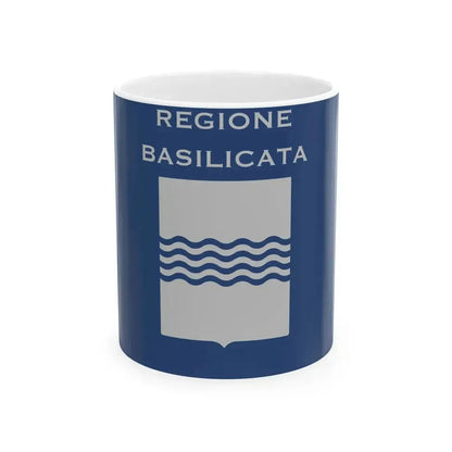Flag of Basilicata Unofficial variant (Italy) White Coffee Mug 11oz - Go Mug Yourself
