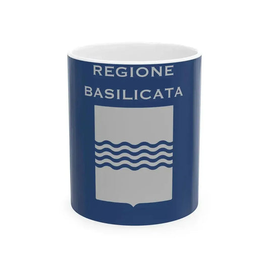 Flag of Basilicata Unofficial variant (Italy) White Coffee Mug 11oz - Go Mug Yourself