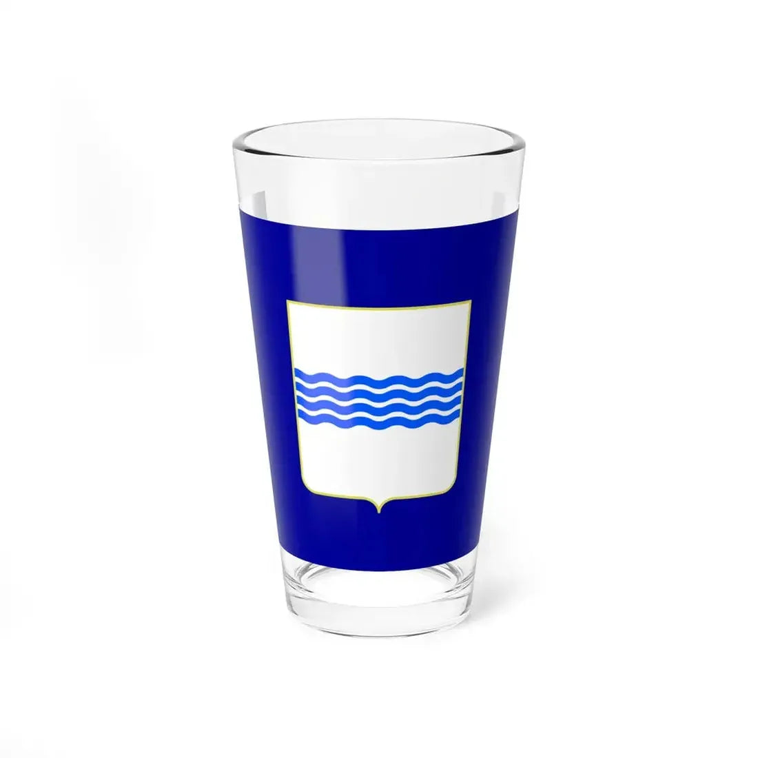 Flag of Basilicata Variant (Italy) Pint Glass 16oz 16oz - Go Mug Yourself