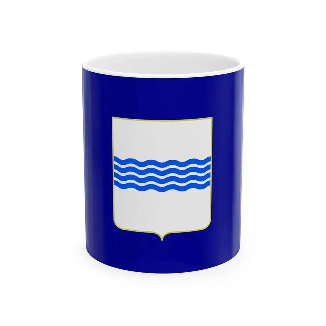Flag of Basilicata Variant (Italy) White Coffee Mug 11oz - Go Mug Yourself