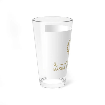 Flag of Basra Governorate (Iraq) Pint Glass 16oz - Go Mug Yourself