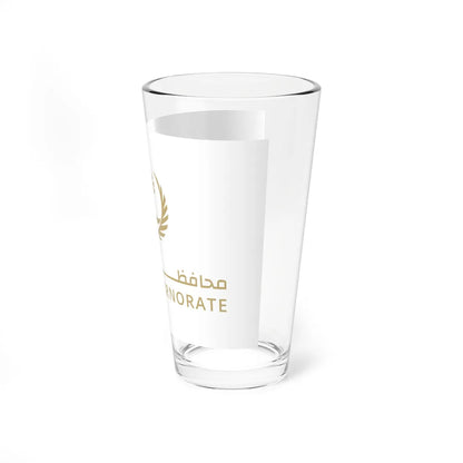 Flag of Basra Governorate (Iraq) Pint Glass 16oz - Go Mug Yourself