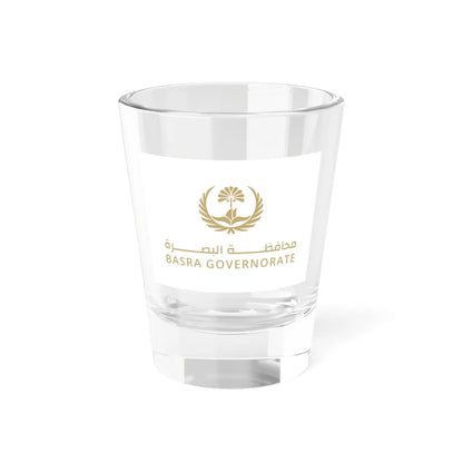 Flag of Basra Governorate (Iraq) Shot Glass 1.5oz 1.5oz - Go Mug Yourself