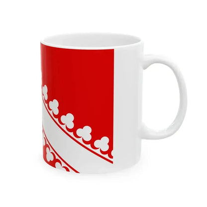Flag of Basse-Alsace (France) White Coffee Mug - Go Mug Yourself