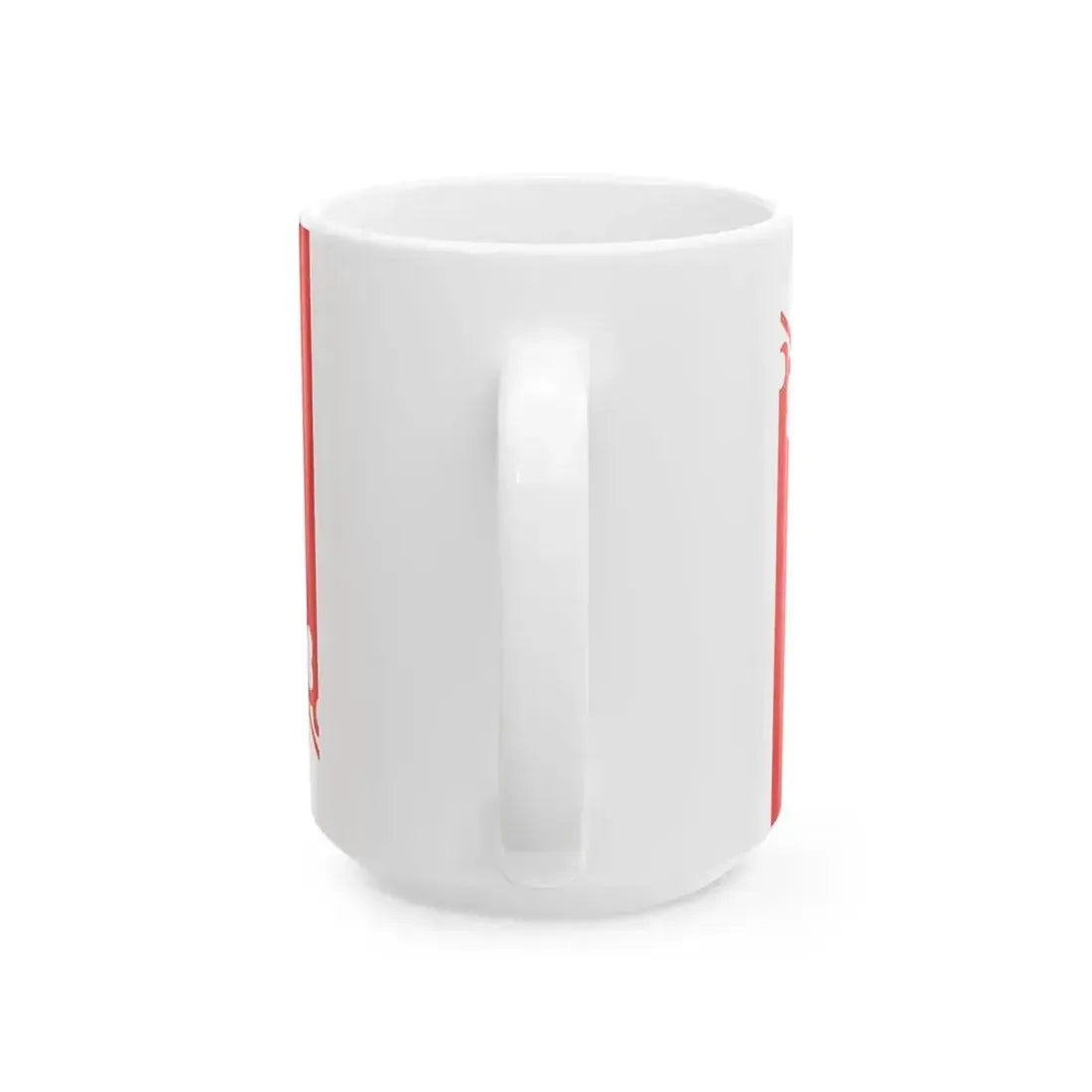 Flag of Basse-Alsace (France) White Coffee Mug - Go Mug Yourself