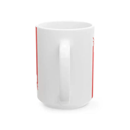 Flag of Basse-Alsace (France) White Coffee Mug - Go Mug Yourself