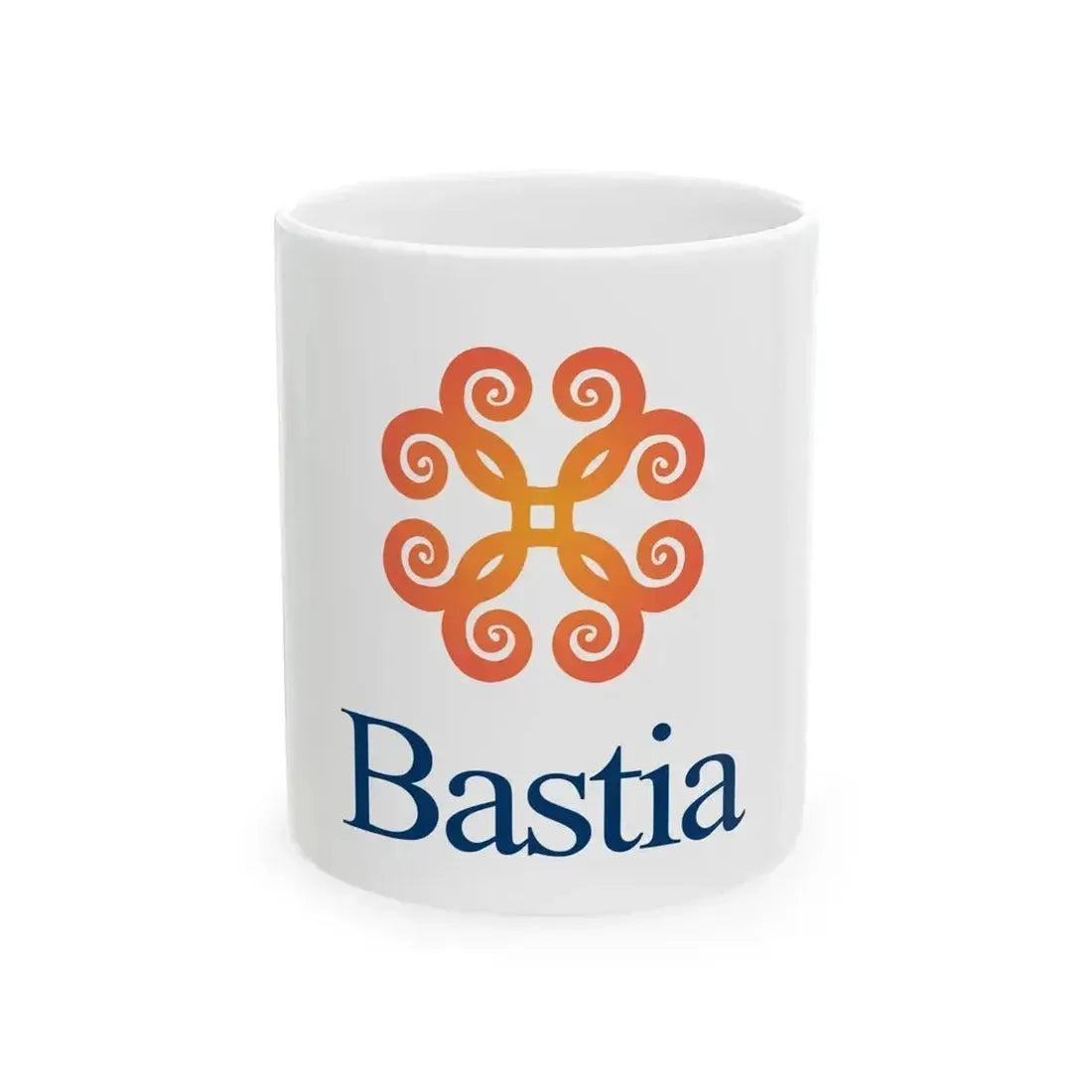 Flag of Bastia (France) White Coffee Mug 11oz - Go Mug Yourself