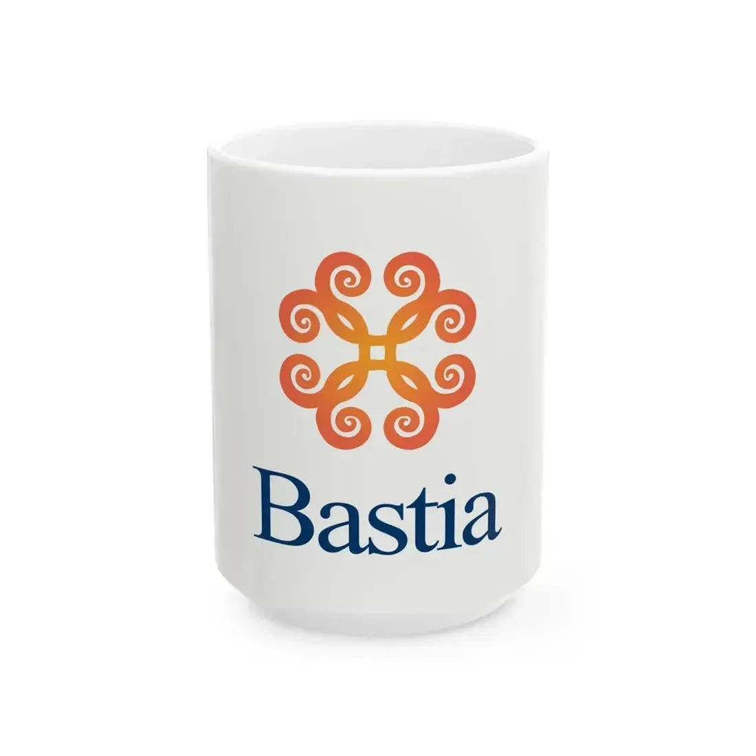 Flag of Bastia (France) White Coffee Mug 15oz - Go Mug Yourself