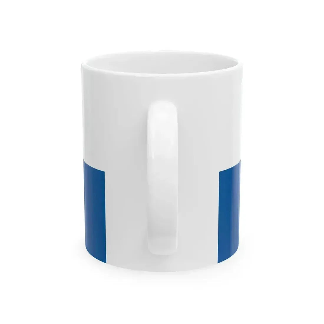 Flag of Bataszek (Hungary) White Coffee Mug - Go Mug Yourself