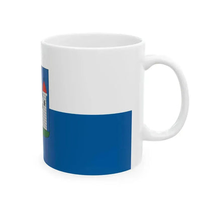 Flag of Bataszek (Hungary) White Coffee Mug - Go Mug Yourself